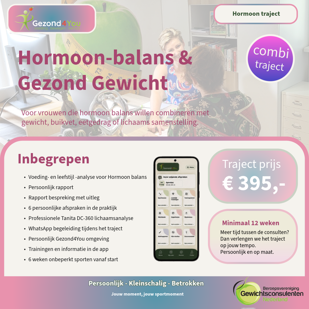 Hormoonbalans & Gezond Gewicht