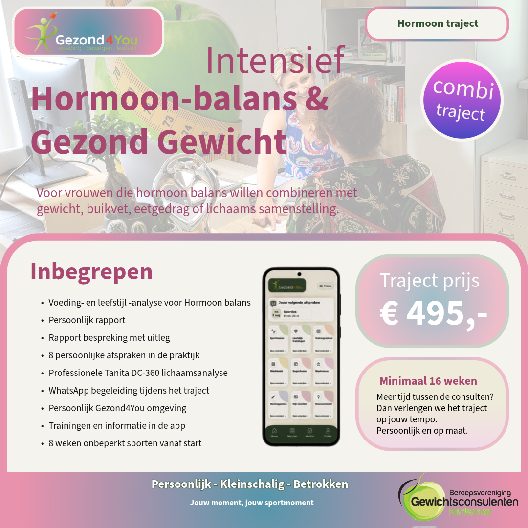Intensief Hormoonbalans traject